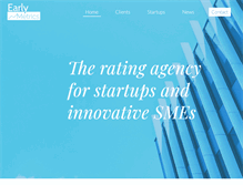 Tablet Screenshot of earlymetrics.com